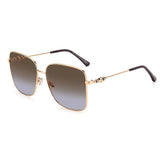 Jimmy Choo Gold Metal Sunglasses -  Jewellery, Women -  Jimmy Choo.